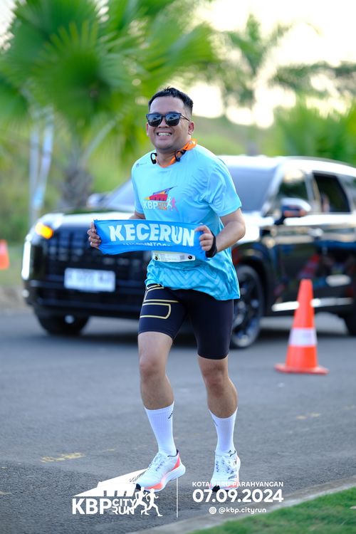 Race photo from KBP City Run 2024