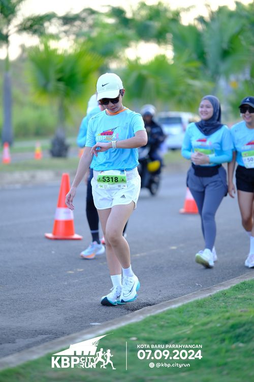 Race photo from KBP City Run 2024