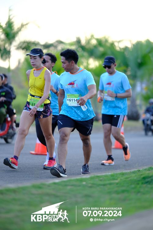 Race photo from KBP City Run 2024