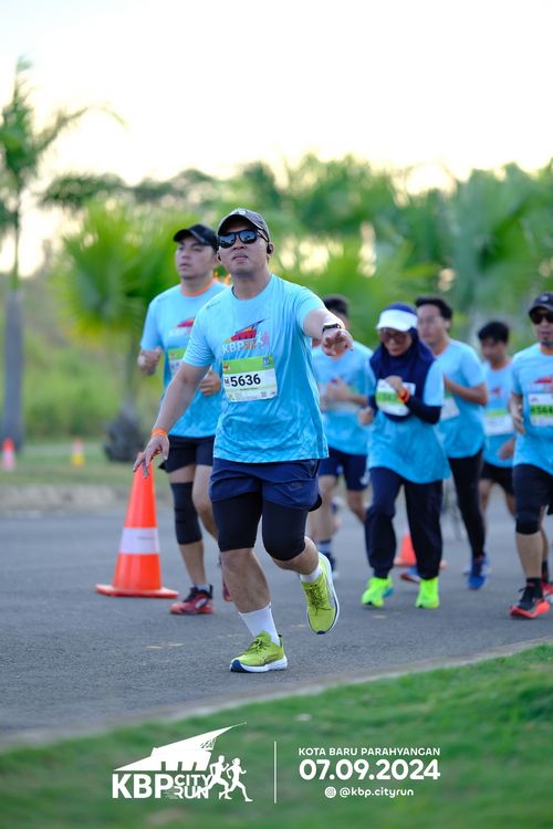 Race photo from KBP City Run 2024