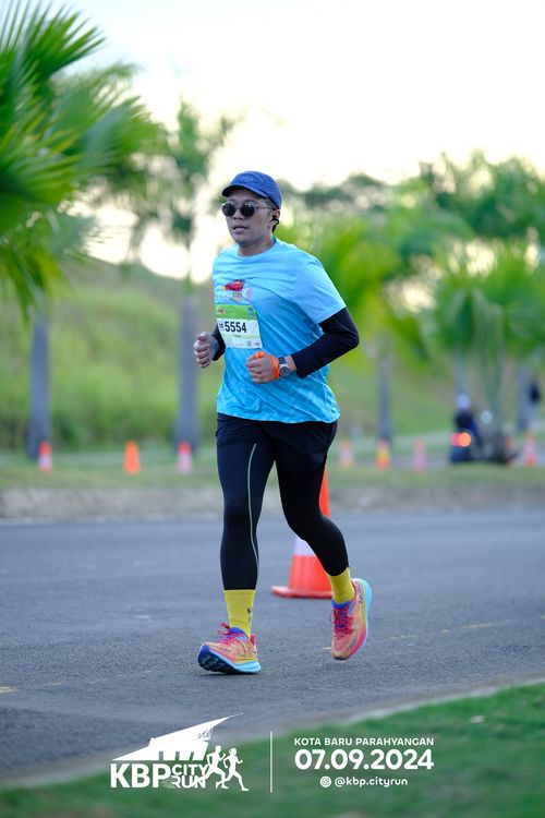 Race photo from KBP City Run 2024