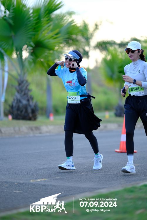 Race photo from KBP City Run 2024