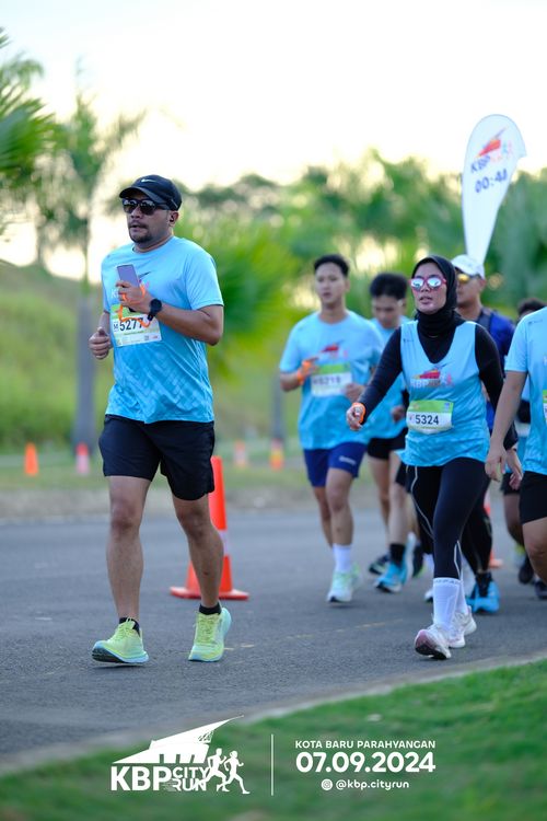 Race photo from KBP City Run 2024