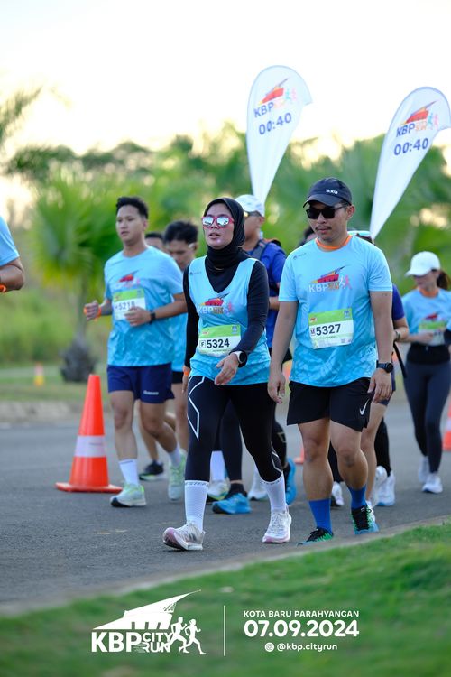 Race photo from KBP City Run 2024
