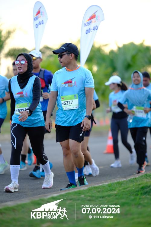 Race photo from KBP City Run 2024
