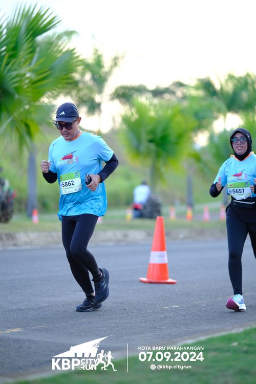 Race photo from KBP City Run 2024