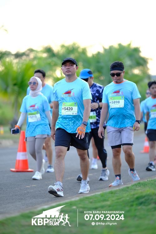 Race photo from KBP City Run 2024