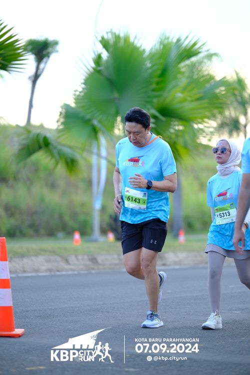 Race photo from KBP City Run 2024