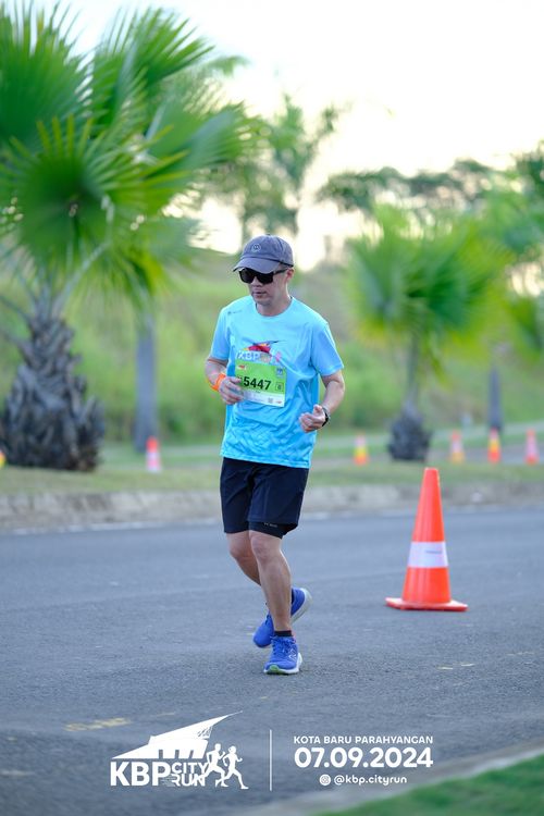 Race photo from KBP City Run 2024