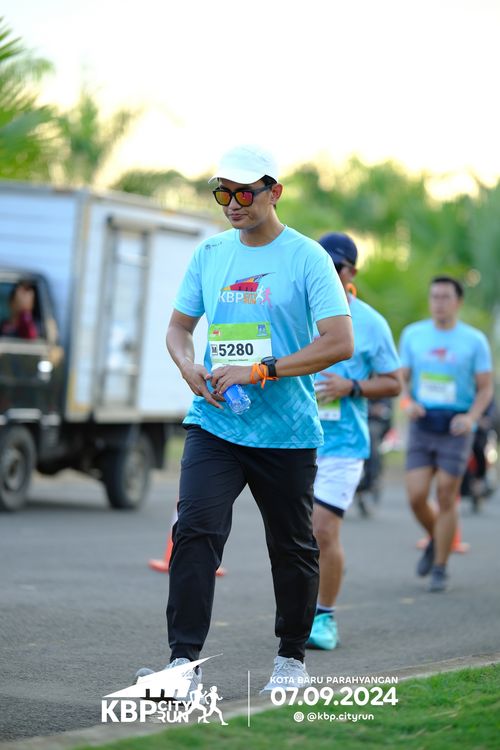 Race photo from KBP City Run 2024