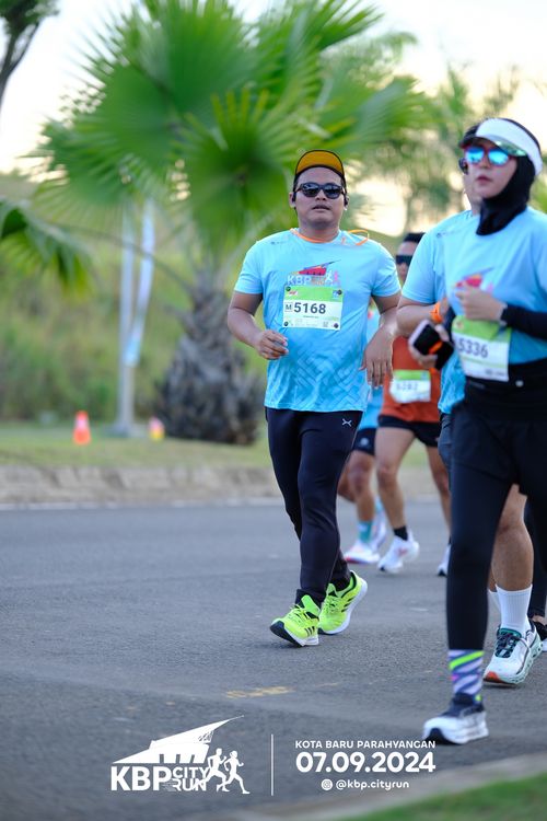 Race photo from KBP City Run 2024
