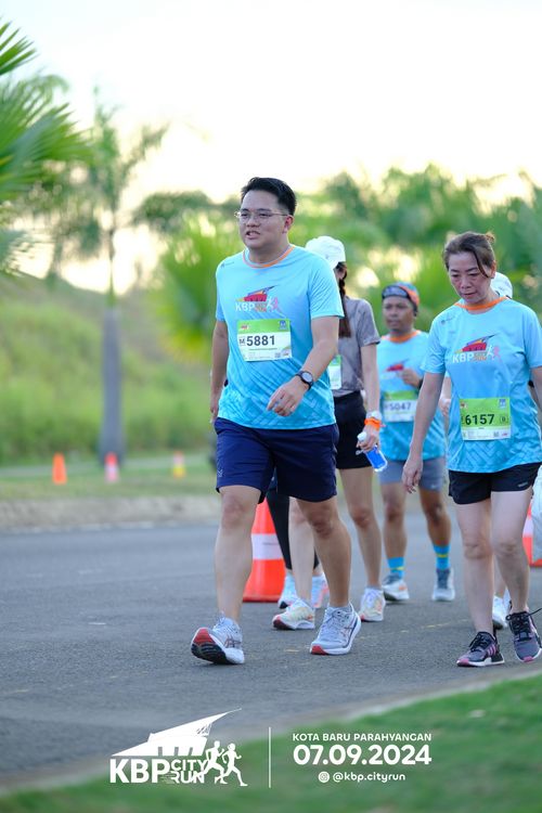 Race photo from KBP City Run 2024