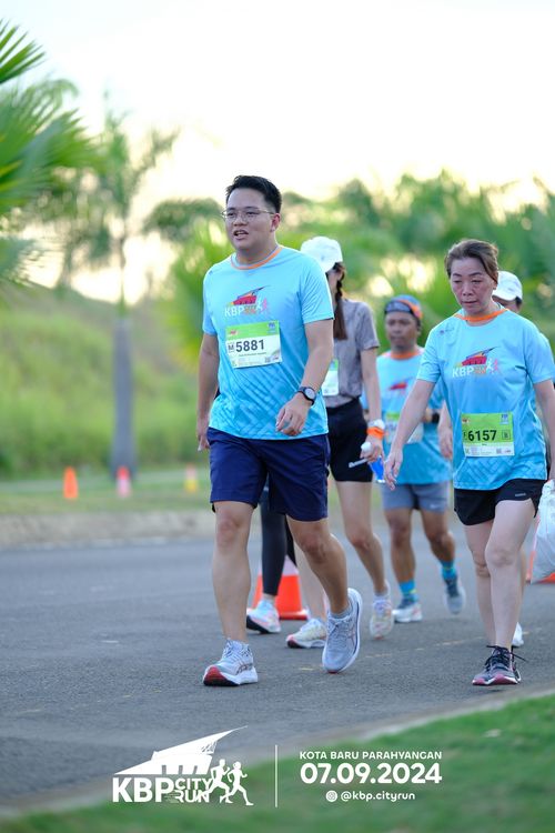 Race photo from KBP City Run 2024