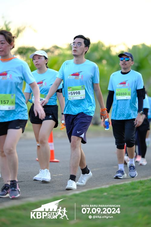 Race photo from KBP City Run 2024