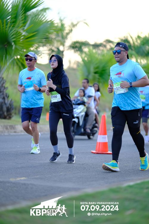 Race photo from KBP City Run 2024