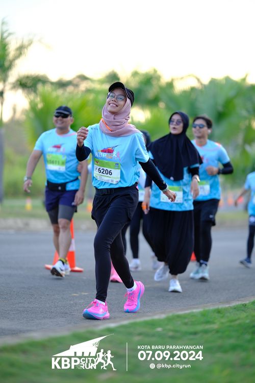 Race photo from KBP City Run 2024