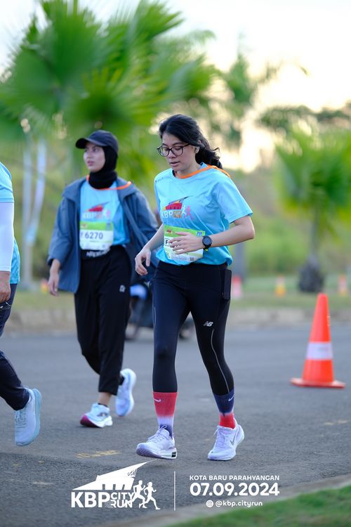 Race photo from KBP City Run 2024