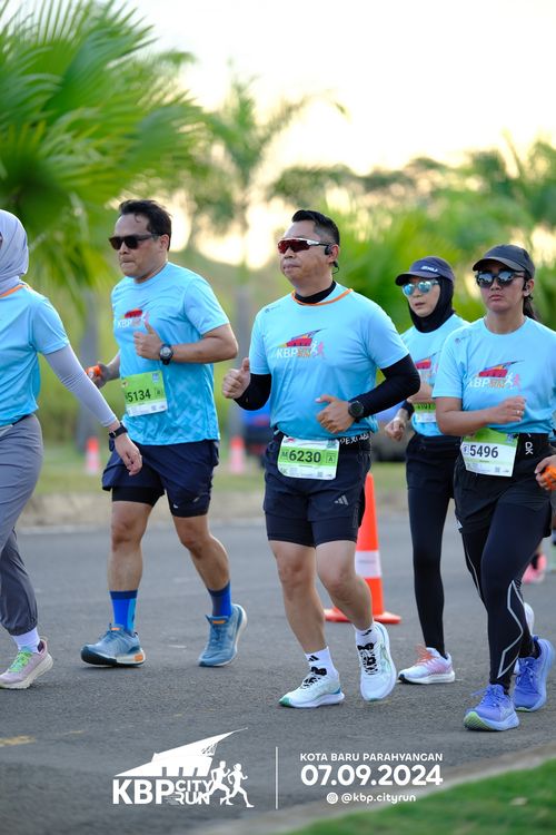 Race photo from KBP City Run 2024