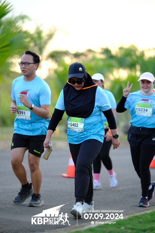 Race photo from KBP City Run 2024