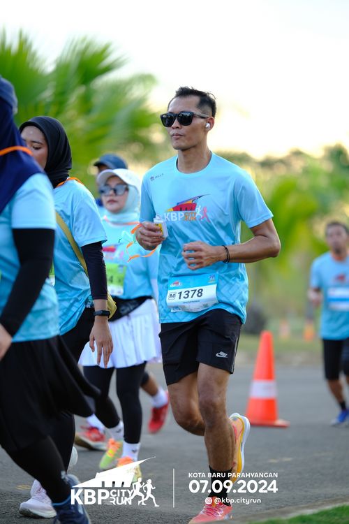 Race photo from KBP City Run 2024