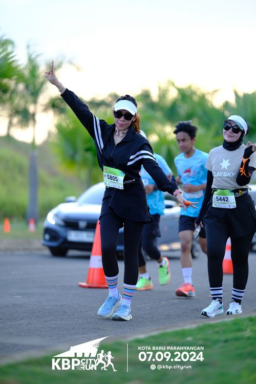 Race photo from KBP City Run 2024