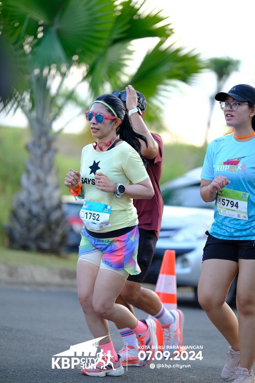 Race photo from KBP City Run 2024