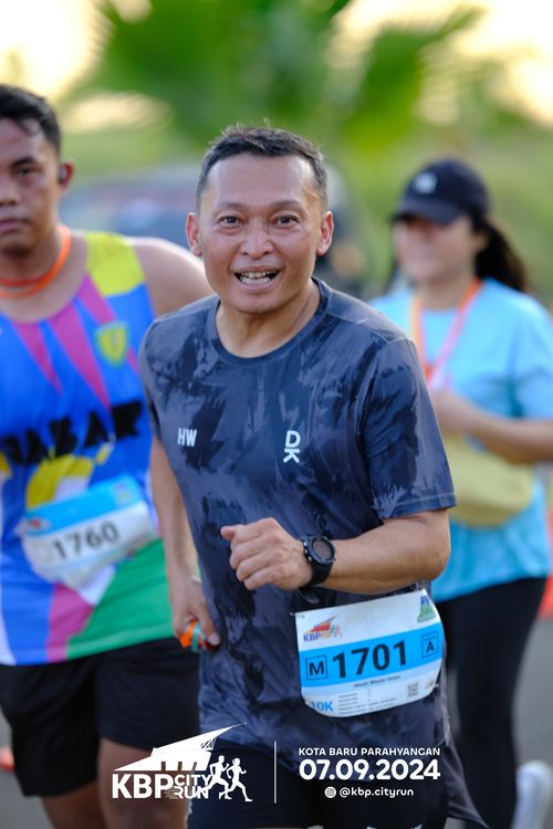 Race photo from KBP City Run 2024