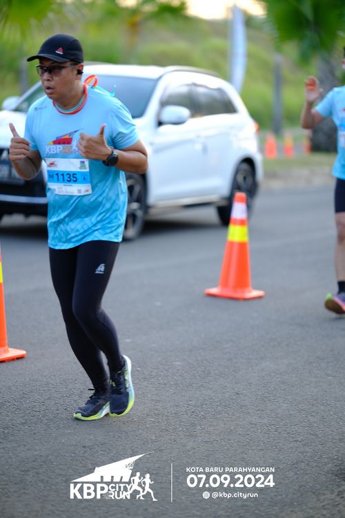 Race photo from KBP City Run 2024