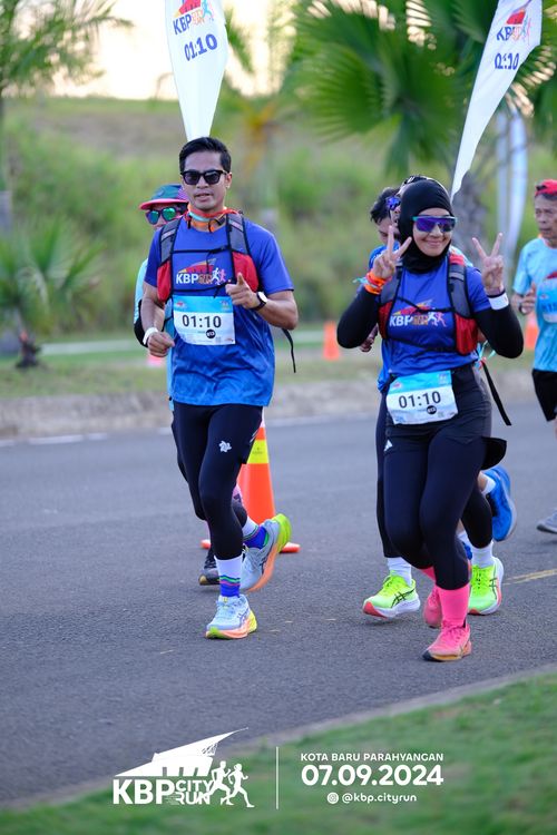 Race photo from KBP City Run 2024