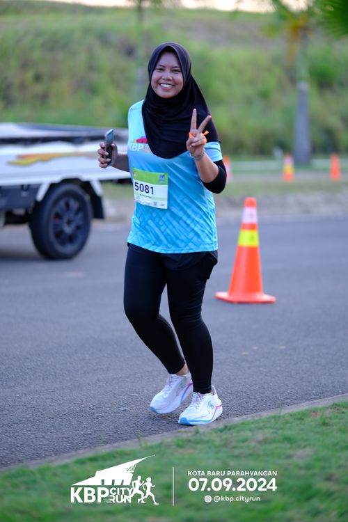 Race photo from KBP City Run 2024