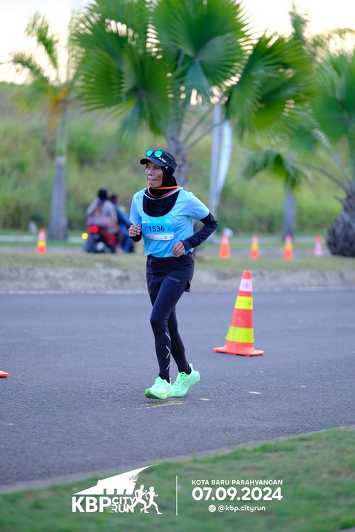 Race photo from KBP City Run 2024