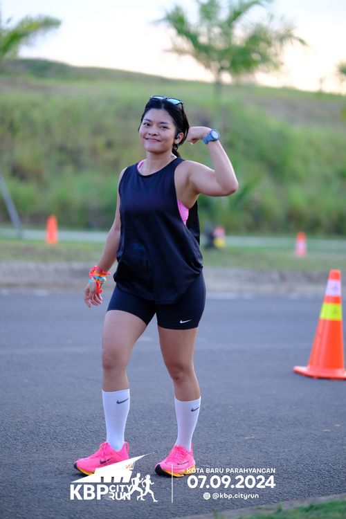 Race photo from KBP City Run 2024