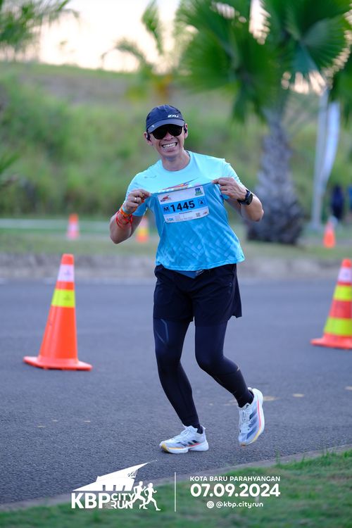 Race photo from KBP City Run 2024