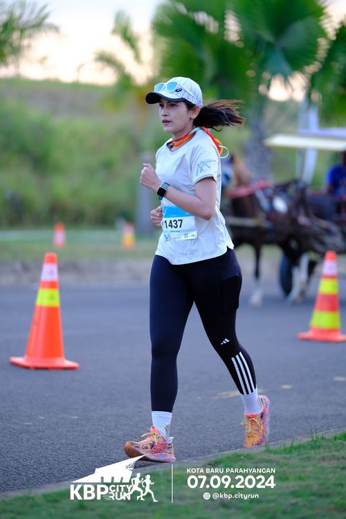 Race photo from KBP City Run 2024