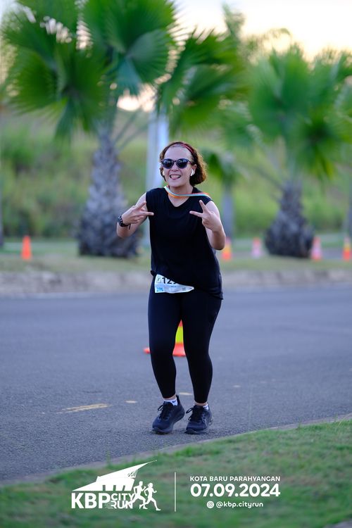 Race photo from KBP City Run 2024