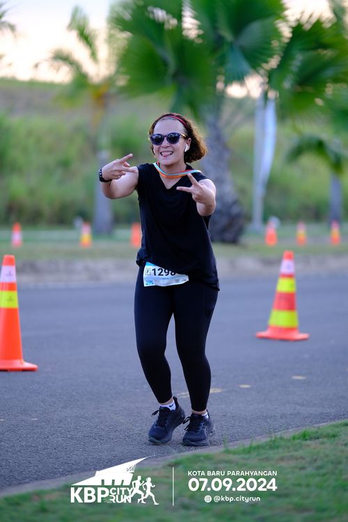 Race photo from KBP City Run 2024