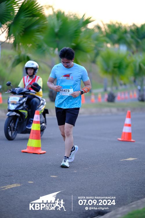 Race photo from KBP City Run 2024