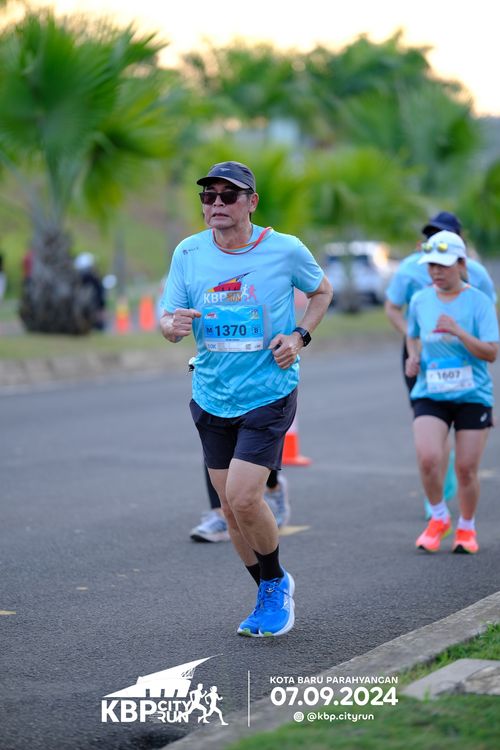 Race photo from KBP City Run 2024