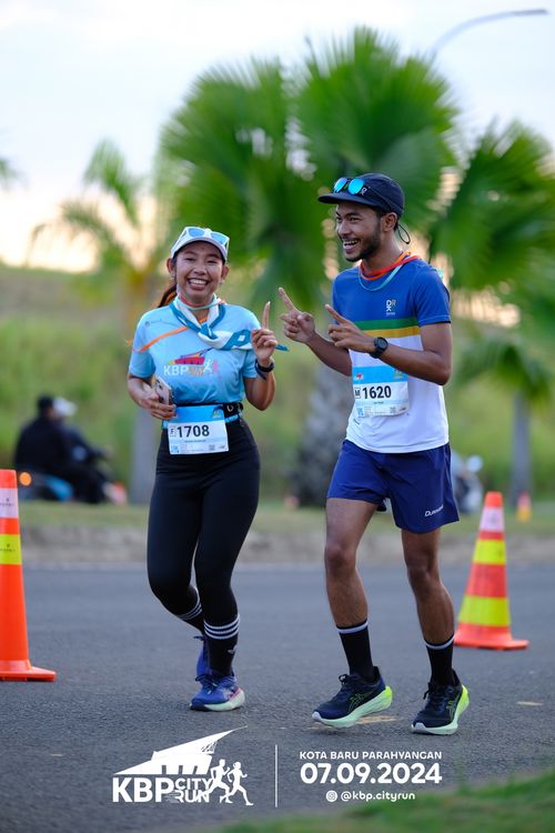 Race photo from KBP City Run 2024