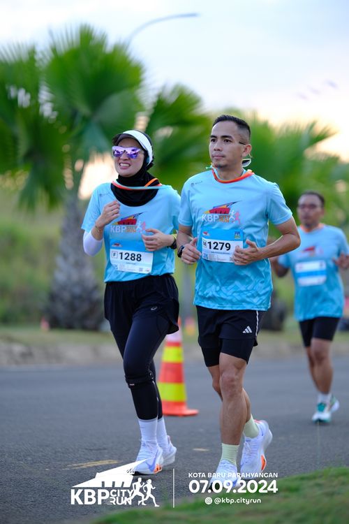 Race photo from KBP City Run 2024