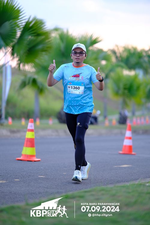 Race photo from KBP City Run 2024