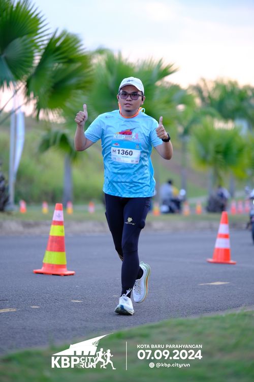 Race photo from KBP City Run 2024