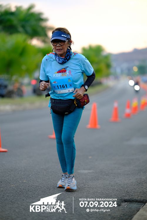 Race photo from KBP City Run 2024