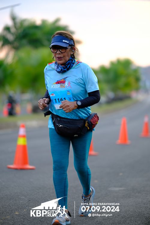 Race photo from KBP City Run 2024