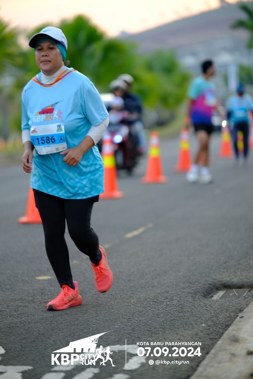 Race photo from KBP City Run 2024