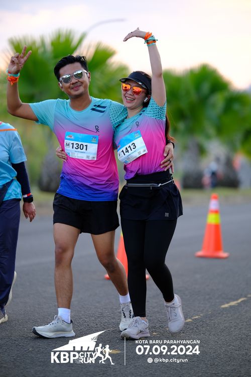 Race photo from KBP City Run 2024