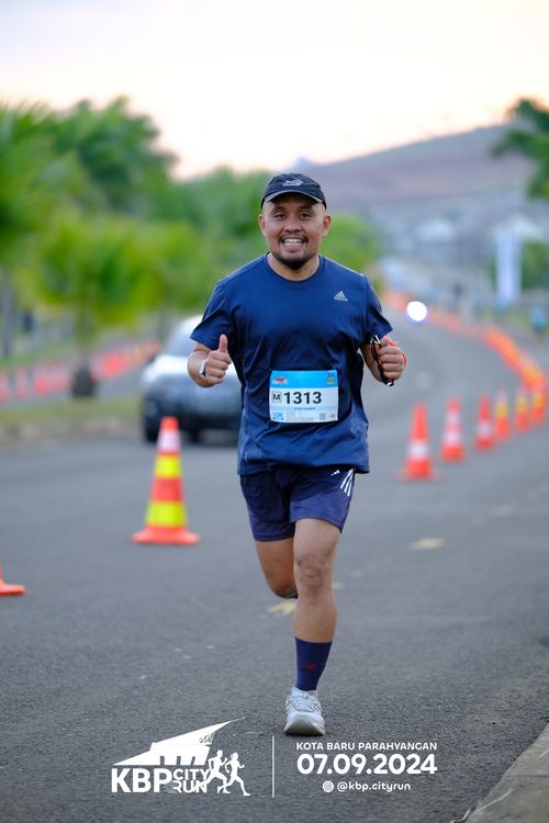 Race photo from KBP City Run 2024