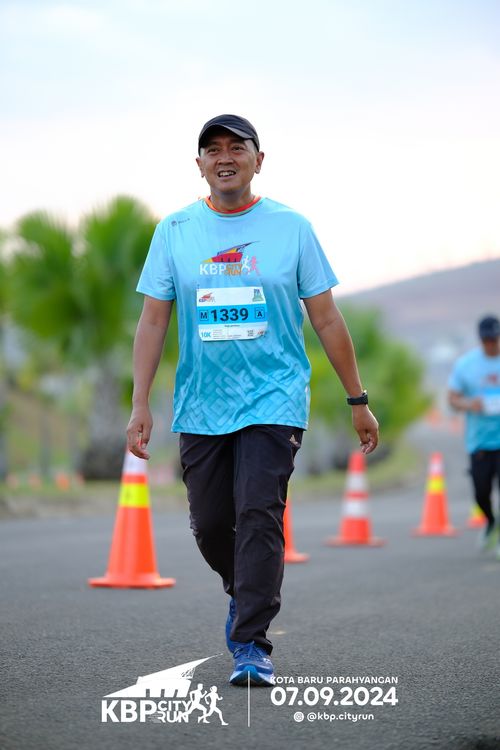 Race photo from KBP City Run 2024