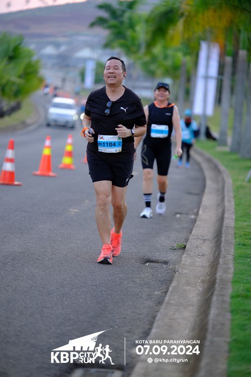 Race photo from KBP City Run 2024
