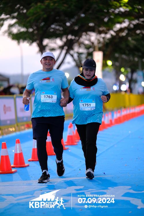 Race photo from KBP City Run 2024